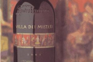 Vín s etiketou Villa dei misteri vznikne ročně jen 1800 lahví.