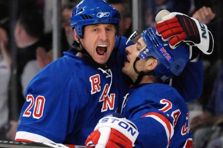 Václav Prospal, útočník hokejistů New Yorku Rangers.