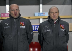 Ivan Ha&scaron;ek (vpravo), Michal B&iacute;lek.