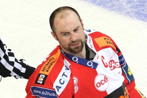 Kapitán pražské Slavie Josef Beránek.