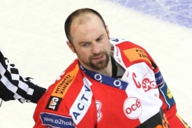 Kapitán pražské Slavie Josef Beránek.