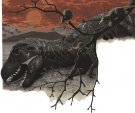Dinosaury zřejmě zabila změna klimatu vyvolaná dopadem asteroidu.