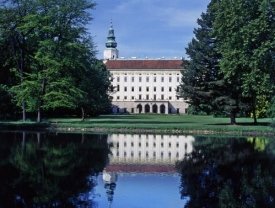 Arcibiskupsk&yacute; z&aacute;mek a zahrady v Kroměř&iacute;ži.