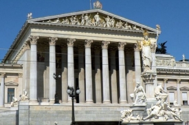 Vídeňský parlament.