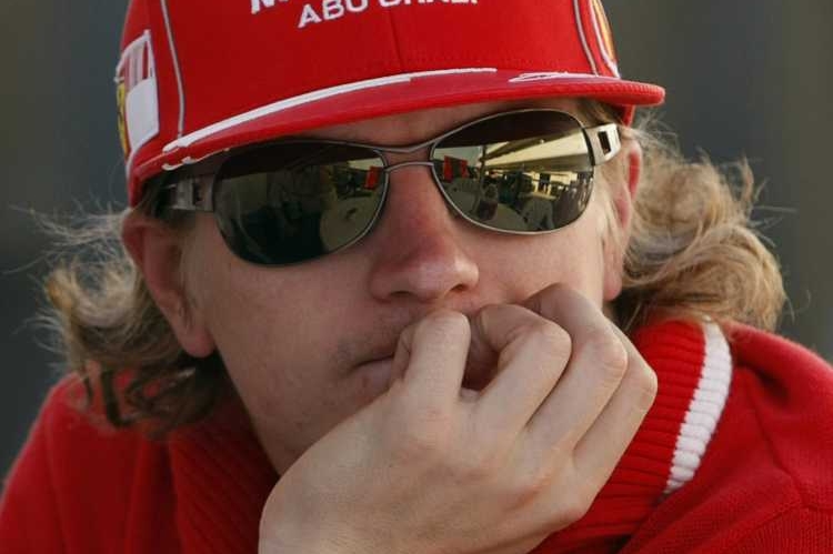 Finský pilot stáje Ferrari Kimi Räikkönen. 