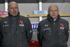 Ivan Hašek (vpravo) a Michal Bílek.