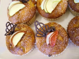 Jablečné muffiny Zdeňka Spáčila.