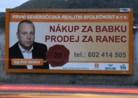 Billboardy s Bendou musí pryč, rozhodl soud.