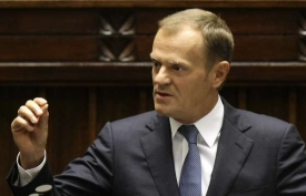 Premiér Tusk a zklamaní Poláci. Považovali se za koně USA.