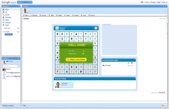 Rozšíření existuje zatím pouze hrstka – například hra Sudoku.