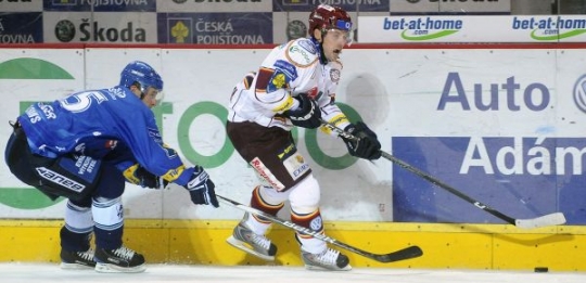 Kapitán Sparty David Výborný (vpravo).