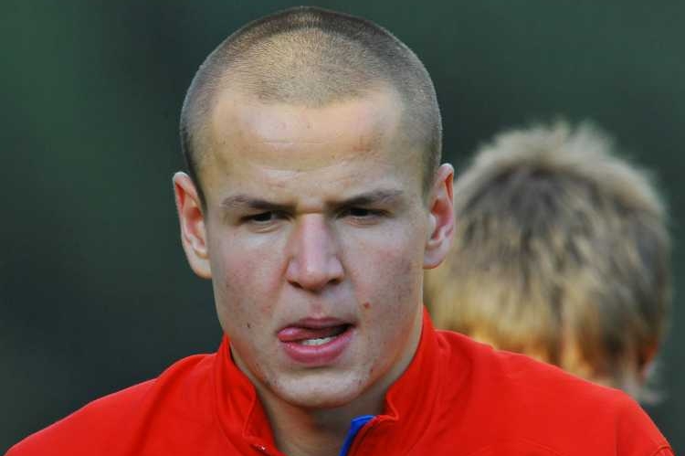 Adam Hloušek, fotbalista Slavie. Ve Valencii oslnil.