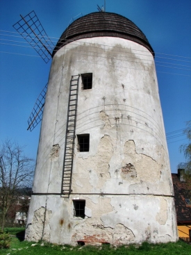 Větrný mlýn.