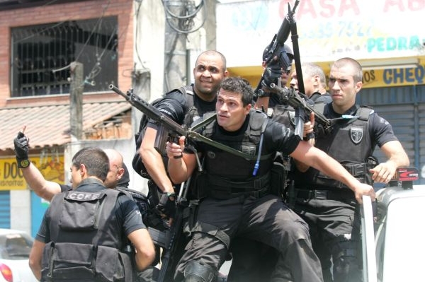Razie brazilské policie ve slumu (ilustrační foto).