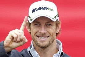 Mistr světa formule 1 Jenson Button.