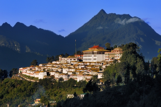 Buddhistický chrám Tawang na indickém území. Čína by ho ráda ovládla.