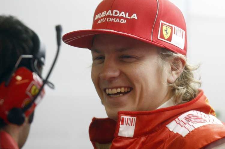 Finský pilot KImi Räikkönen.