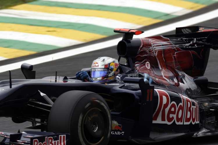 Pilot stáje Toro Rosso Jaime Alguersuari.
