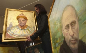 Carevič Dmitrij. Dílo od malíře Soprikina.