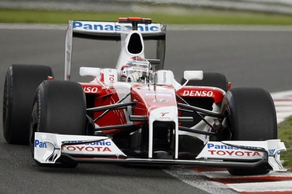 Toyota TF109 byla posledním závodním modelem značky ve formuli 1.