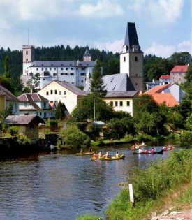 Hrad Rožmberk.