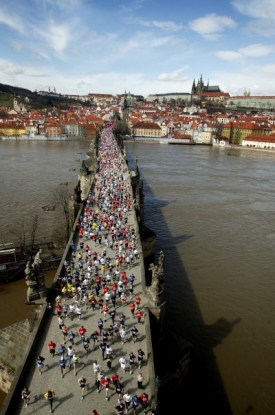 Pražsk&yacute; půlmaraton - ilustračn&iacute; foto.