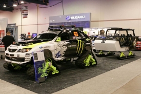 Americk&aacute; rallyov&aacute; hvězda Ken Block představuje Subaru Impreza.