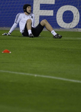 Petr Čech, gólman fotbalistů Chelsea a české reprezentace.
