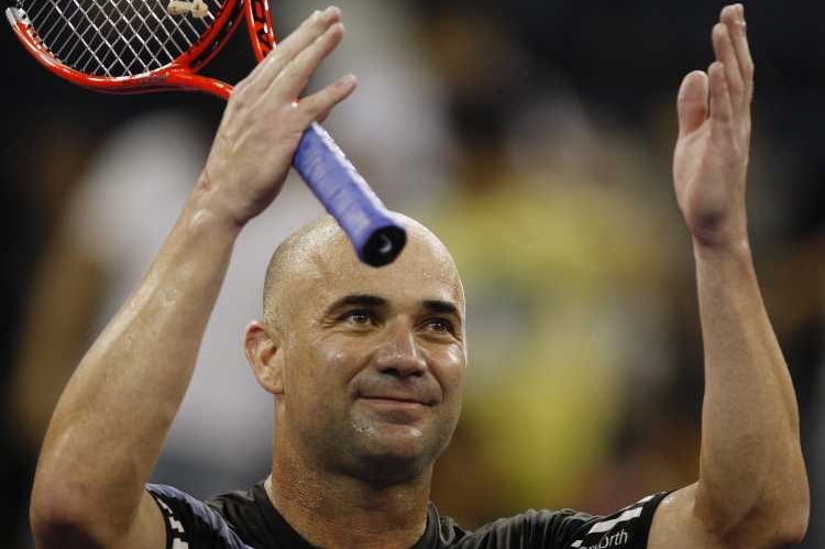 Tenista Andre Agassi.