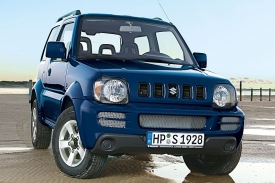 Suzuki Jimny patří k nejmenším terénním autům na trhu.