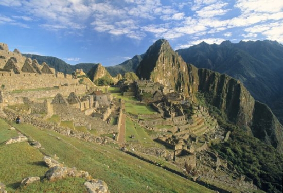 Machu Picchu v Peru.