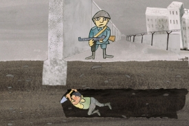 Konec železné opony očima skřítka Pidižvíka.