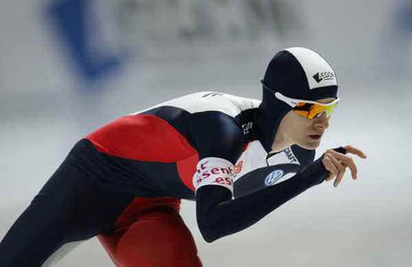Martina Sáblíková obsadila na trati 3000m druhé místo.