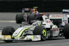 Monopost stáje Brawn GP - nově tedy už Mercedesu GP.