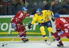Peter Forsberg v utk&aacute;n&iacute; s Čechy.