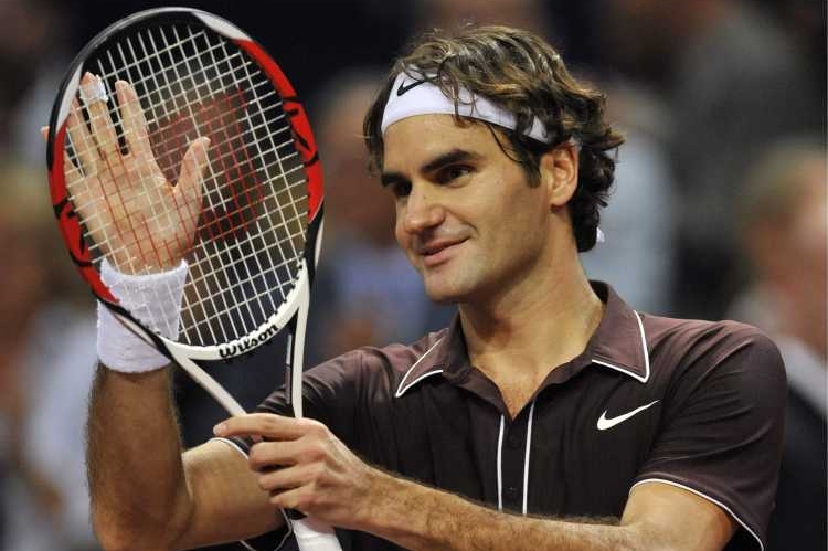 Švýcar Roger Federer.