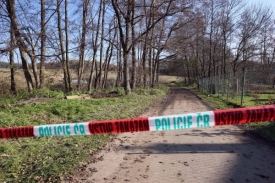 Tauchenův útěk skončil na kraji vesnice Hajany.