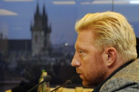 Tenisová legenda Boris Becker.