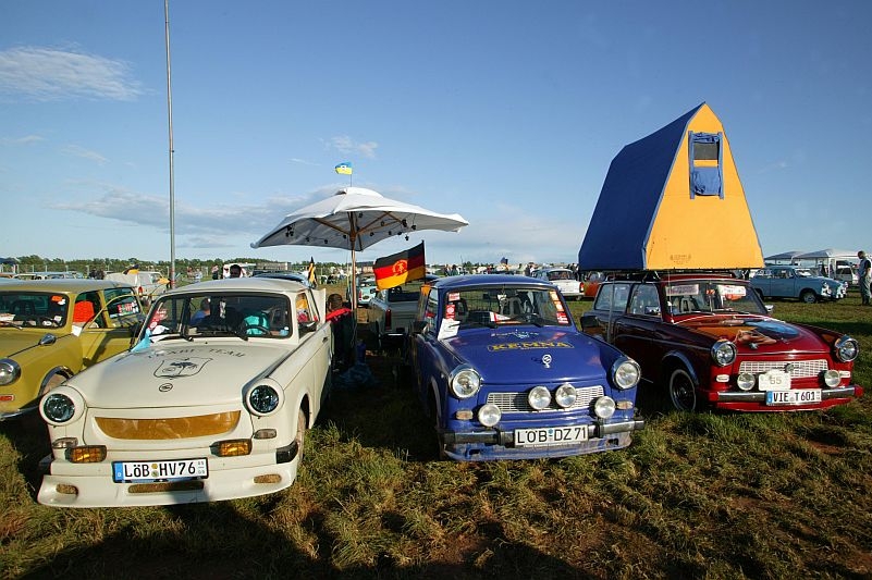 Trabant se stal po pádu železné opony extrémně populárním.