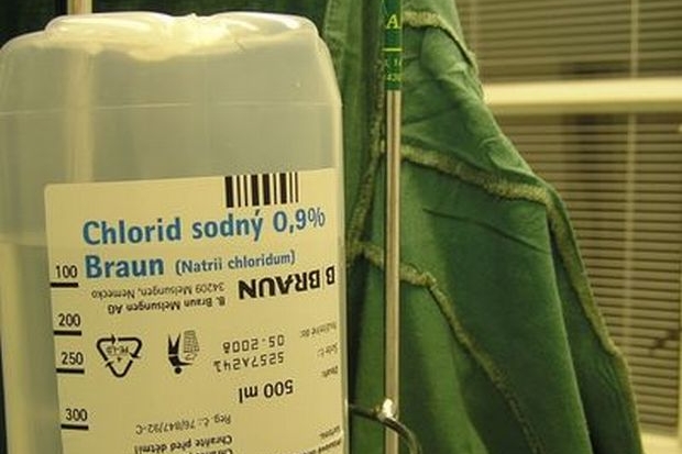 Sestra si zřejmě spletla chlorid sodný s chloridem draselným.