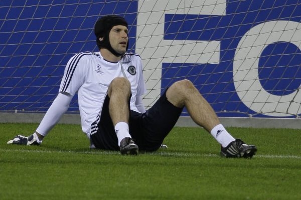 Brankář londýnské Chelsea Petr Čech.