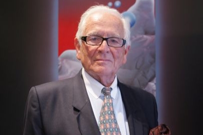 Slavný francouzský módní tvůrce Pierre Cardin.