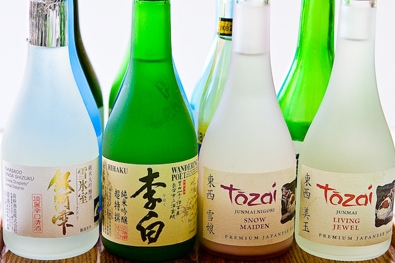 Sake - japonská tradice.