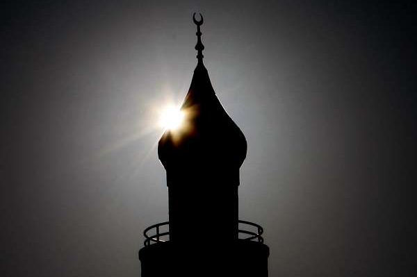 Minaret v německém Rendsburgu.