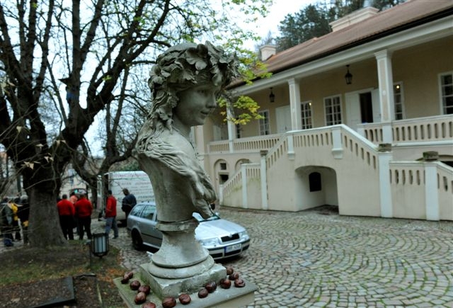 Slavná Bertramka.