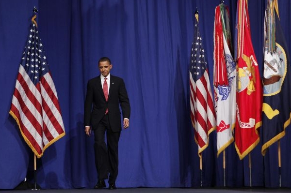 Barack Obama na vojenské akademii West Point