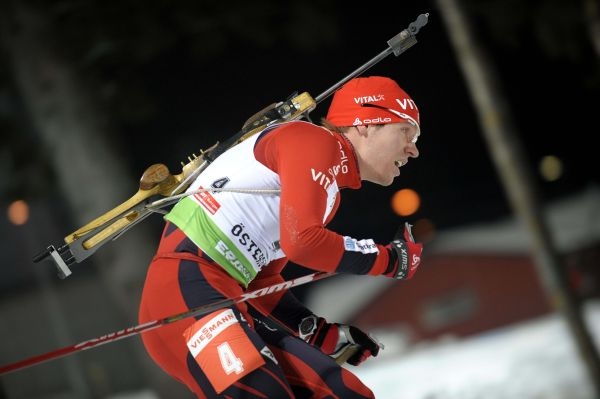 Vítězný Nor Emil Hegle Svendsen.