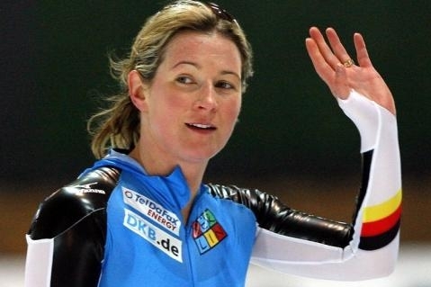 Německá rychlobruslařka Claudia Pechsteinová.