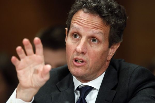 Americký ministr financí Timothy Geithner.
