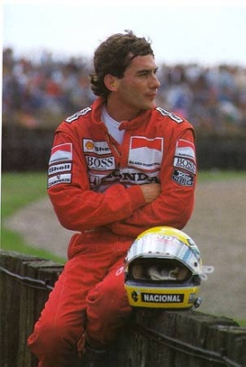 Ayrton Senna.